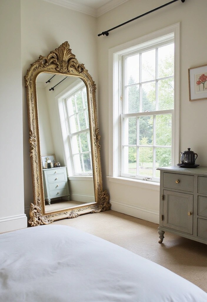 18 Bedroom Decor Hacks That'll Transform Your Space Into a Sanctuary (Don’t Miss #12!) - 10. Mirrors for Light and Space