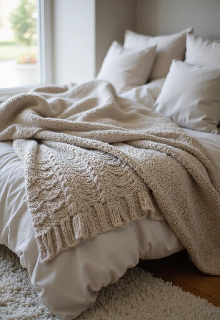 18 Bedroom Decor Hacks That'll Transform Your Space Into a Sanctuary (Don’t Miss #12!) - 2. Layered Textures