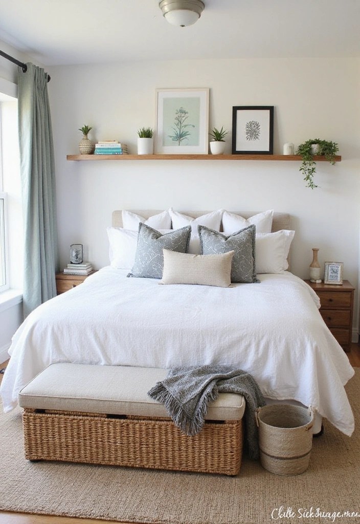 18 Bedroom Decor Hacks That'll Transform Your Space Into a Sanctuary (Don’t Miss #12!) - 7. Stylish Storage Solutions